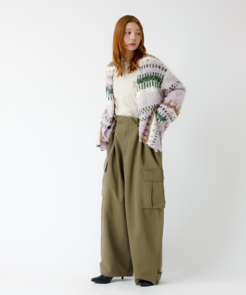Johnbull(ジョンブル)の「【JOHNBULL/ジョンブル】MIL サロペット/サロペット/オーバーサイズ【WEB限定】(サロペット/オーバーオール・レディース・カーキ/ブラック・フリー)」の19枚目の写真