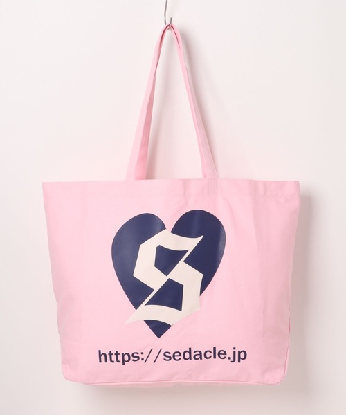 sedacle(セダクル)の「配色ビッグトートバッグ(トートバッグ・レディース・レッド/ピンク/ネイビー・FREE)」の16枚目の写真