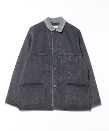 marka(}[J)marka / }[JFCOVERALL JACKET -ORGANIC COTTON 13.5oz SELVEDGE DENIM-FM25C02BL11C[COR](Jo[I[)