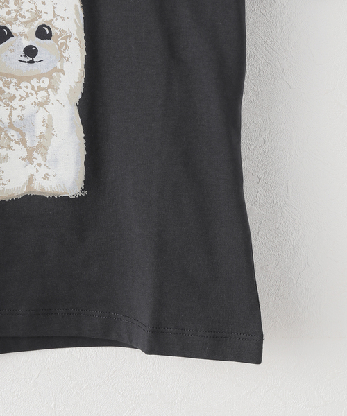 U by SPICK&SPAN(ユーバイスピックアンドスパン)の「GANNI/ガニー Basic Cotton Jersey Peony Baby Fit(Tシャツ/カットソー・レディース・ブラック系その他/ライトグリーン・SMALL)」の11枚目の写真