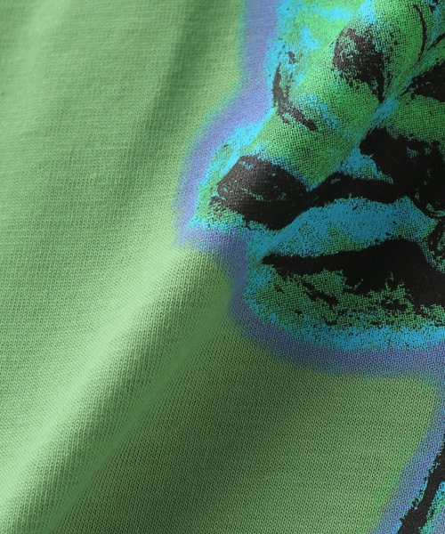 U by SPICK&SPAN(ユーバイスピックアンドスパン)の「GANNI/ガニー Basic Cotton Jersey Peony Baby Fit(Tシャツ/カットソー・レディース・ブラック系その他/ライトグリーン・SMALL)」の16枚目の写真
