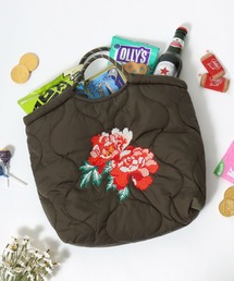 HOUSTON(ヒューストン)BOA NYLON MARKET BAG/リバーシブル ボア×ナイロンマーケットバッグ