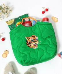 HOUSTON(ヒューストン)BOA NYLON MARKET BAG/リバーシブル ボア×ナイロンマーケットバッグ