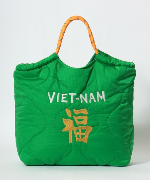 HOUSTON(ヒューストン)の「HOUSTON(ヒューストン)BOA NYLON MARKET BAG/リバーシブル ボア×ナイロンマーケットバッグ(トートバッグ・レディース・ネイビー/グレー/グリーン/マルーン/オリーブ・FREE)」の21枚目の写真