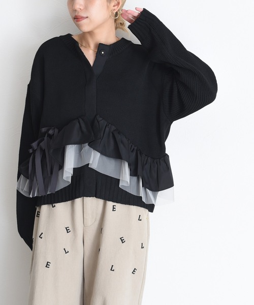 Eimee Lawフリルブルゾン★新品　パーカー、カーディガン Eimee Law & LHELBIE 公式オンラインストア