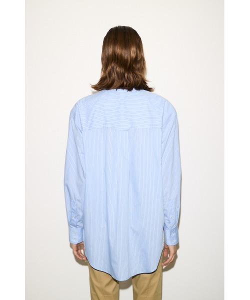 THROW by SLY（スローバイスライ）の「THROW SHOULDER PAD IN SH ショルダーパッドイン シャツ 秋服 冬服（シャツ/ブラウス・レディース・オフホワイト/ブルー系その他・FREE）」の10枚目の写真