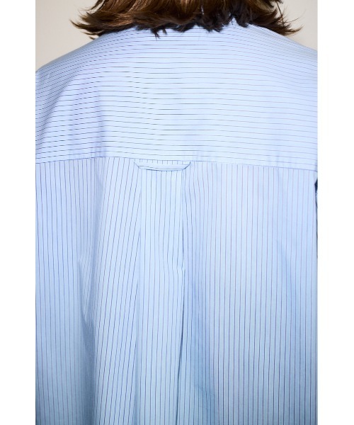 THROW by SLY（スローバイスライ）の「THROW SHOULDER PAD IN SH ショルダーパッドイン シャツ 秋服 冬服（シャツ/ブラウス・レディース・オフホワイト/ブルー系その他・FREE）」の12枚目の写真