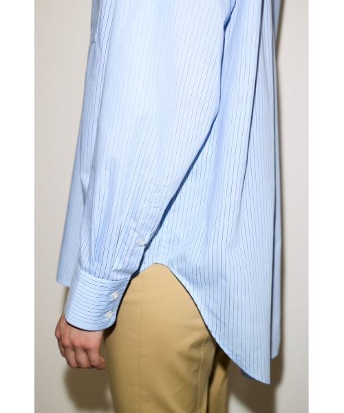 THROW by SLY（スローバイスライ）の「THROW SHOULDER PAD IN SH ショルダーパッドイン シャツ 秋服 冬服（シャツ/ブラウス・レディース・オフホワイト/ブルー系その他・FREE）」の14枚目の写真