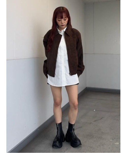 THROW SHOULDER PAD IN SH ショルダーパッドイン シャツ 秋服 冬服