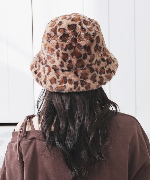 Honeys（ハニーズ）の「エコファーバケットハット（ハット・レディース・ベージュ系その他/グレー系その他/アイボリー/ブラック・FREE）」の22枚目の写真