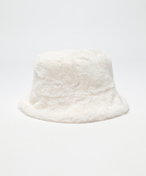 Honeys（ハニーズ）の「エコファーバケットハット（ハット・レディース・ベージュ系その他/グレー系その他/アイボリー/ブラック・FREE）」の17枚目の写真