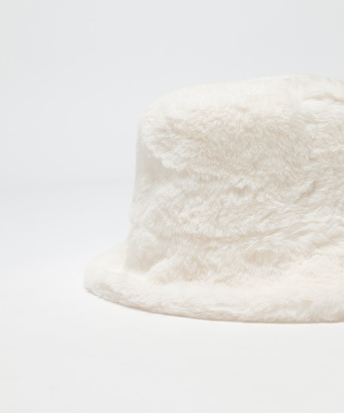 Honeys（ハニーズ）の「エコファーバケットハット（ハット・レディース・ベージュ系その他/グレー系その他/アイボリー/ブラック・FREE）」の19枚目の写真