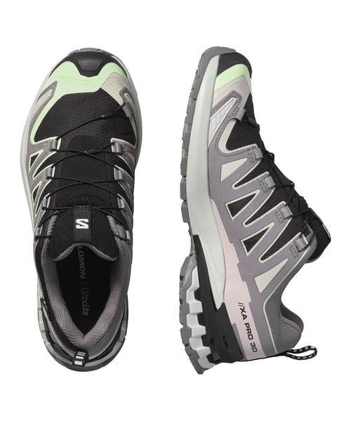 SALOMON(サロモン)の「SALOMON/サロモン レディース スニーカー 防水 ゴアテックス XA PRO 3D V9 GTX W L47882300(スニーカー・レディース・マルチ・23.0cm/23.5cm/25.0cm/24.0cm/24.5cm)」の5枚目の写真
