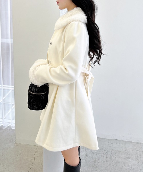 セール】エコファー取り外し4Wayドーリーコート（その他アウター