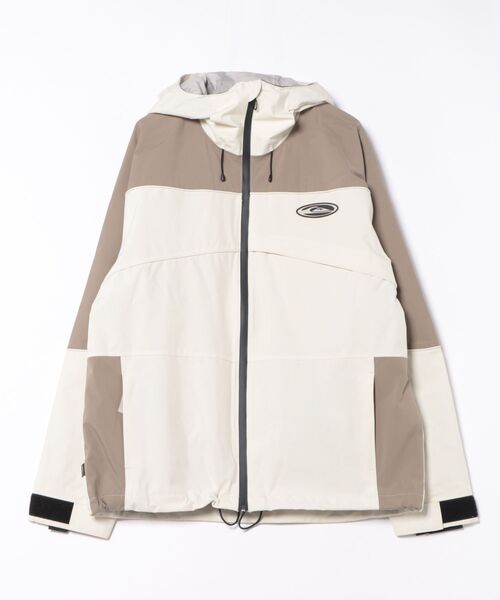 Quiksilver(クイックシルバー)の「RADICALO 20K JK /クイックシルバーロゴワンポイントスキースノーボードジャケット(マウンテンパーカー・メンズ・ブラック/ホワイト・MEDIUM/LARGE/X-LARGE)」の1枚目の写真