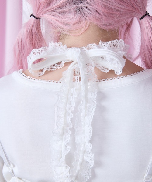 Lace & frill cape one piece（ワンピース）｜AVENCHUMU