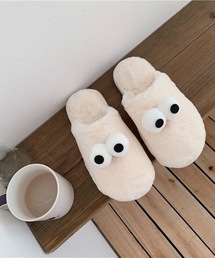 pyornim（ピョルニム）の「【25年秋冬新作】目玉モチーフふわふわルームシューズ スリッパ（ルームシューズ/スリッパ）」