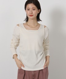 LAKOLE | ワッフルレイヤード長袖 / 598884(Tシャツ/カットソー)