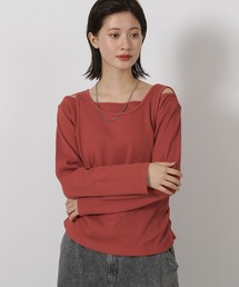 LAKOLE | ワッフルレイヤード長袖 / 598884(Tシャツ/カットソー)