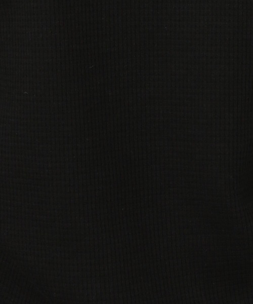 LAKOLE(ラコレ)の「ワッフルレイヤード長袖 / 598884(Tシャツ/カットソー・レディース・レッド/アイボリー/ブラック・FREE)」の4枚目の写真