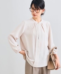 CROSS FUNCTION（クロスファンクション）の「《シワになりにくい》シルキーサテン2WAYタックブラウス【CROSS FUNCTION/クロスファンクション】（シャツ/ブラウス）」
