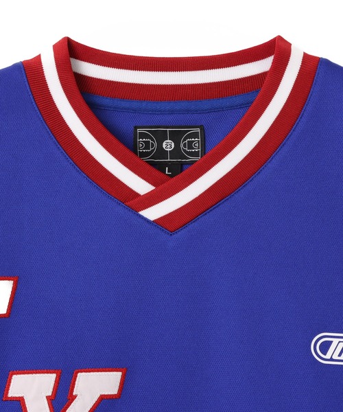 TOKYO 23(トウキョウニジュウサン)の「TOKYO 23 Jersey Football Top / トウキョウ 23 ジャージー フットボール トップ(ジャージ・メンズ・ブラック/ブルー・M/L/XL/XXL)」の7枚目の写真