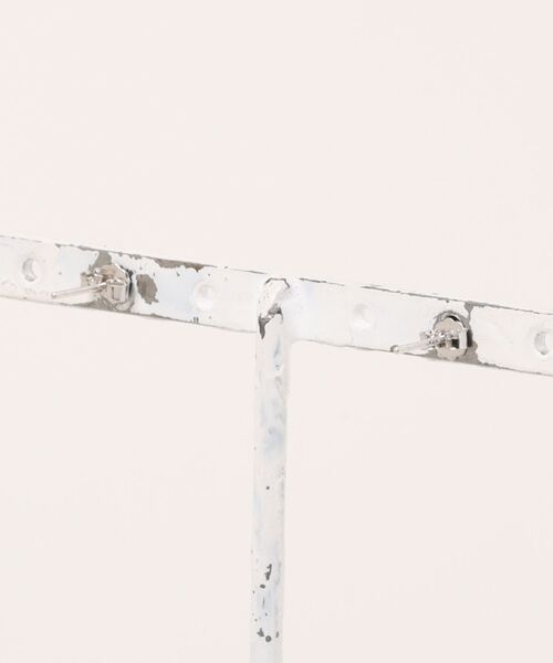 Burner(バーナー)の「【blatto 925silver】シルバー925 スクエアカット レッドジルコニアミニピアス esm-pierce-20-11【RBTS】(ピアス(両耳用)・レディース・シルバー/ゴールド・FREE)」の5枚目の写真