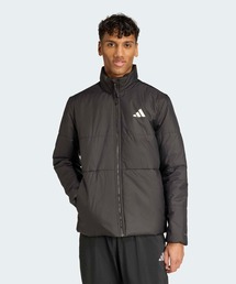 adidas（アディダス）の「BSC クライマウォーム スリーストライプス インサレーションジャケット / アディダス adidas（ダウンジャケット/コート）」