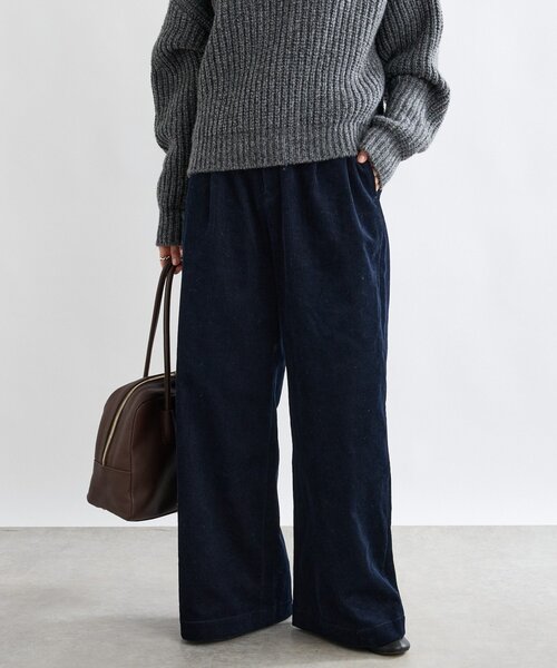 RIVE DROITE（リヴドロワ）の「【MONN.:.(モン)】コーデュロイパンツ（その他パンツ・レディース・カーキ/ネイビー・36/38）」の2枚目の写真