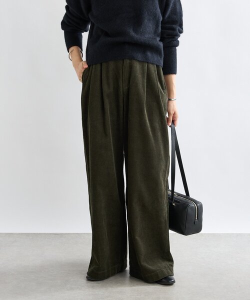 RIVE DROITE（リヴドロワ）の「【MONN.:.(モン)】コーデュロイパンツ（その他パンツ・レディース・カーキ/ネイビー・36/38）」の19枚目の写真