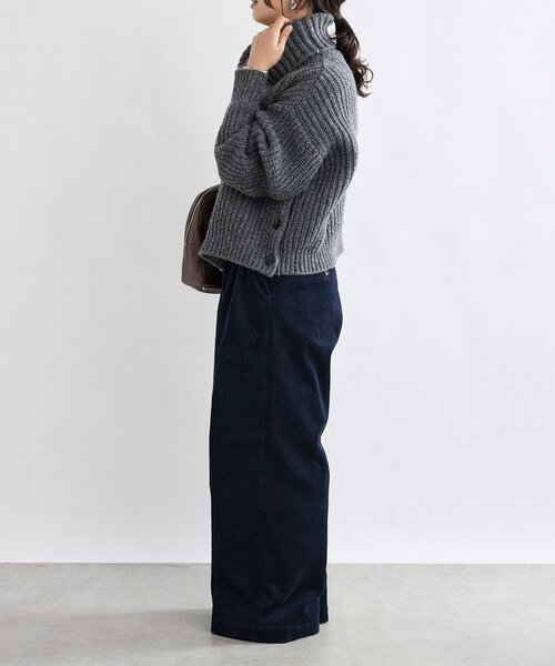 RIVE DROITE（リヴドロワ）の「【MONN.:.(モン)】コーデュロイパンツ（その他パンツ・レディース・カーキ/ネイビー・36/38）」の13枚目の写真