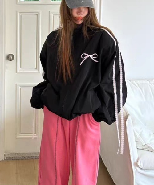 FREE STYLISTS（フリー スタイリスト）の「YUGA_YGMC　Zip-up windbreaker（ブルゾン・レディース・ブラック・FREE）」の7枚目の写真
