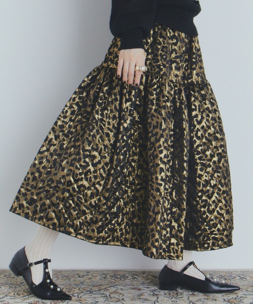 manana suerte（マニャーナスエルテ）の「SPECIAL EDITIONボリュームキルティングスカート（スカート・レディース・レオパード/シルバー・FREE）」の22枚目の写真