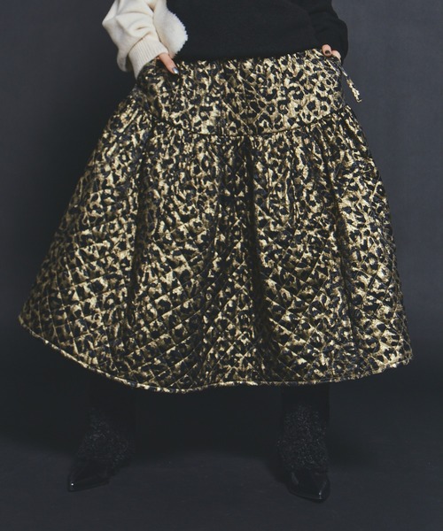 SPECIAL EDITIONボリュームキルティングスカート（スカート）｜manana