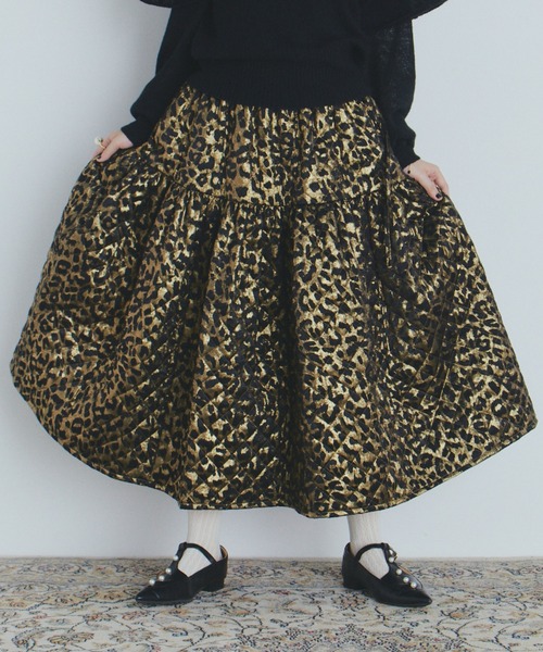 SPECIAL EDITIONボリュームキルティングスカート（スカート）｜manana