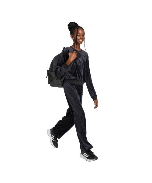 adidas(アディダス)の「アディダス adidas シーズナル エッセンシャルズ ホリデー パック ワイド レッグ パンツ(その他パンツ・キッズ・ダークパープル/ブラック・130cm/140cm/150cm/160cm)」の5枚目の写真
