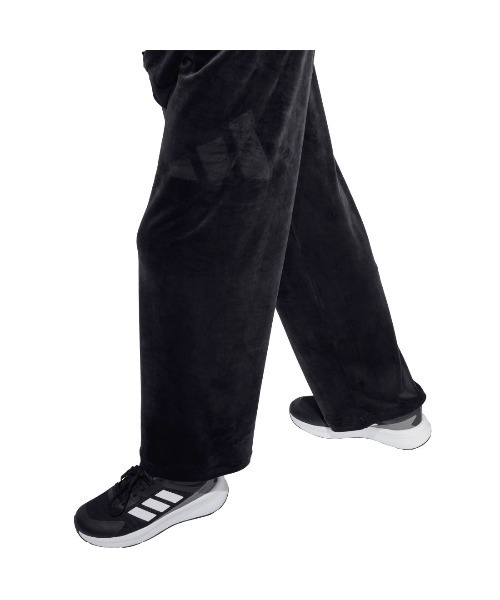 adidas(アディダス)の「アディダス adidas シーズナル エッセンシャルズ ホリデー パック ワイド レッグ パンツ(その他パンツ・キッズ・ダークパープル/ブラック・130cm/140cm/150cm/160cm)」の7枚目の写真