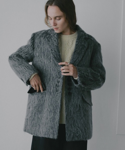 SHAGGY TAILORED OVER JACKET（テーラードジャケット）｜MANOF（マノフ