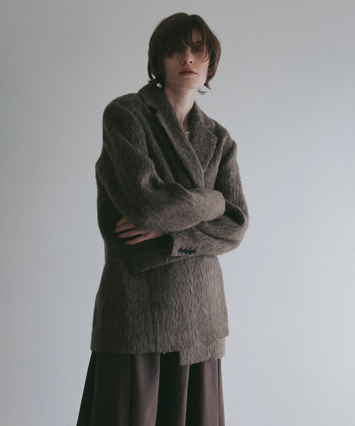 SHAGGY TAILORED OVER JACKET（テーラードジャケット）｜MANOF（マノフ