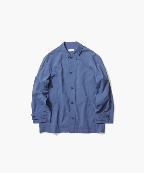ATON（エイトン）の「ATON TRAVEL NYLON COVERALL JKAGGM0200（ナイロンジャケット・メンズ・ブルー・LARGE）」の4枚目の写真