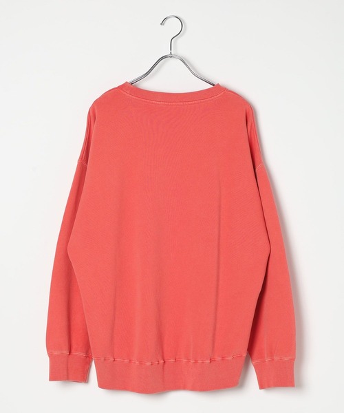 BAYFLOW（ベイフロー）の「[サイズ感がアップデート]ピグメントロゴスウェット（スウェット・レディース・オフホワイト/チャコール/マスタード/ブラウン/グリーン/レッド・SMALL/MEDIUM）」の18枚目の写真