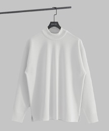 UNITED TOKYO（ユナイテッドトウキョウ）の「完売目前【WEB限定】SILVER WOOL MOCK NECK KNIT　｜大人気/保温/毛玉防止/洗える/ 静電気防止/抗菌防臭/冬服/オフィスカジュアル/通勤/インナー/ハイネック/モックネック（ニット/セーター）」