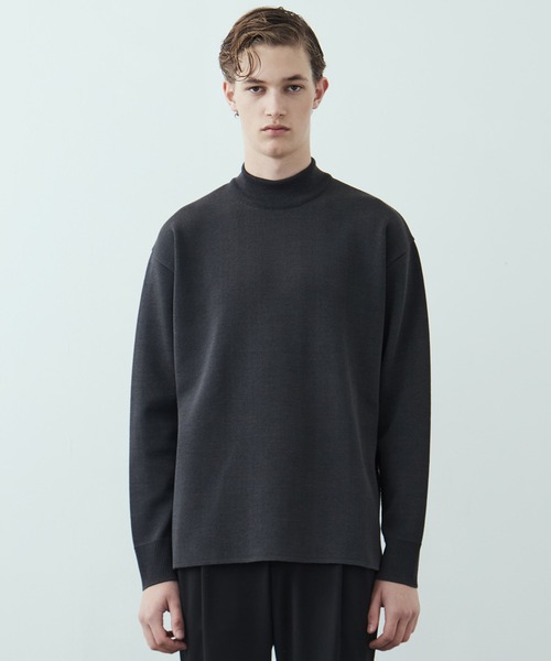 セール】《FINALSALE》神コスパ【WEB限定】SILVER WOOL MOCK NECK KNIT