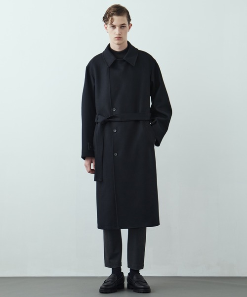 完売目前【WEB限定】SILVER WOOL MOCK NECK KNIT ｜大人気/保温/毛玉