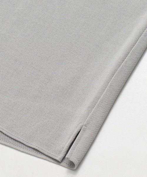 UNITED TOKYO（ユナイテッドトウキョウ）の「完売目前【WEB限定】SILVER WOOL MOCK NECK KNIT　｜大人気/保温/毛玉防止/洗える/ 静電気防止/抗菌防臭/冬服/オフィスカジュアル/通勤/インナー/ハイネック/モックネック（ニット/セーター・メンズ・ライトグレー/ダークグレー/ブラック/グレイッシュベージュ/オフホワイト・1/2/3）」の22枚目の写真