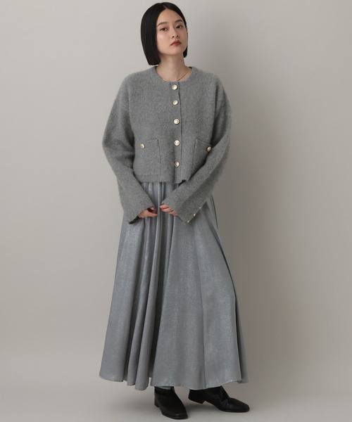 CNラクーンコンキンボタンカーディガン（カーディガン/ボレロ）｜A