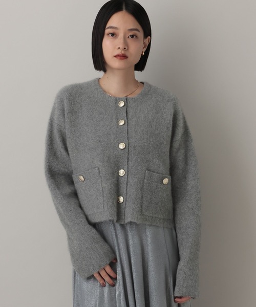 セール】CNラクーンコンキンボタンカーディガン（カーディガン/ボレロ