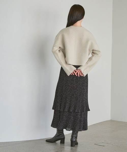 セール】CNラクーンコンキンボタンカーディガン（カーディガン/ボレロ