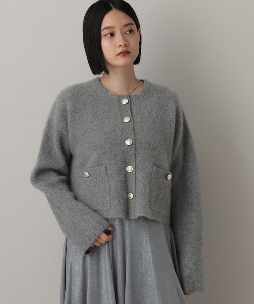 CNラクーンコンキンボタンカーディガン（カーディガン/ボレロ）｜A