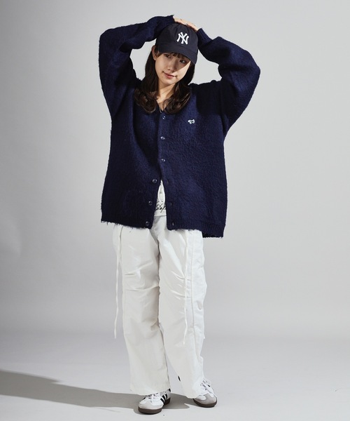 Chick(チック)の「Separate-fabric Docking Layered Nylon Pants / 別生地ドッキング レイヤードナイロンパンツ(その他パンツ・レディース・ホワイト/グレー・FREE)」の14枚目の写真